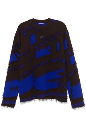 Frontage-knit crew neck sweater A COLD WALL | ACWMK169BLU